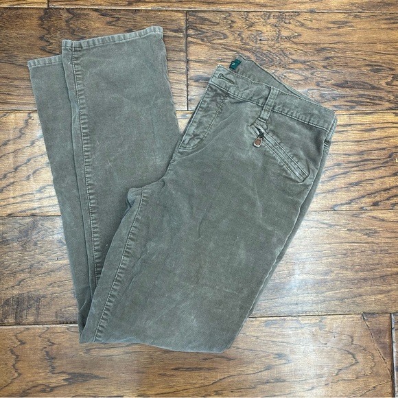 Lauren Ralph Lauren corduroy Straight Leg Pants - Picture 1 of 5